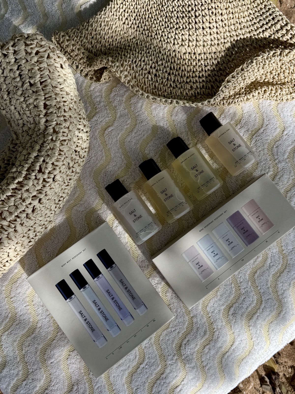 Salt & Stone natural personal care styled on location in Hawaii